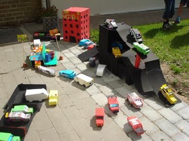 Pyssel: Bilar, parkering och biltvätt Pyssel: Bilar, parkering och biltvätt